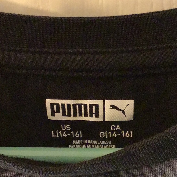Puma Boys Large 14/16 long sleeve - Picture 2 of 4